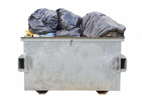 Business waste removal services in Ilford office