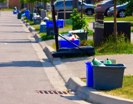 Efficient waste disposal process