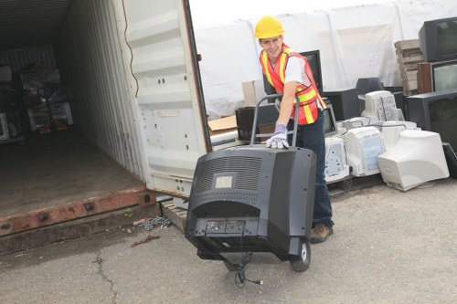 Ilford home clearance team responsibly disposing of furniture