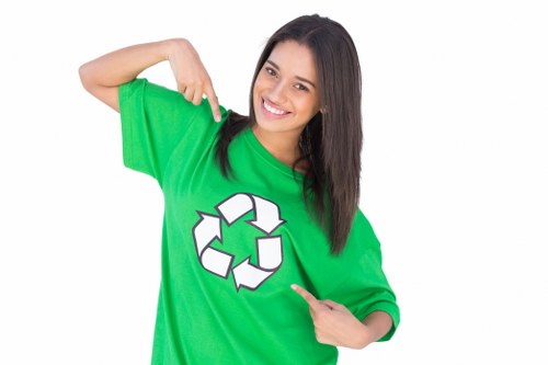Recycling process for businesses in Ilford